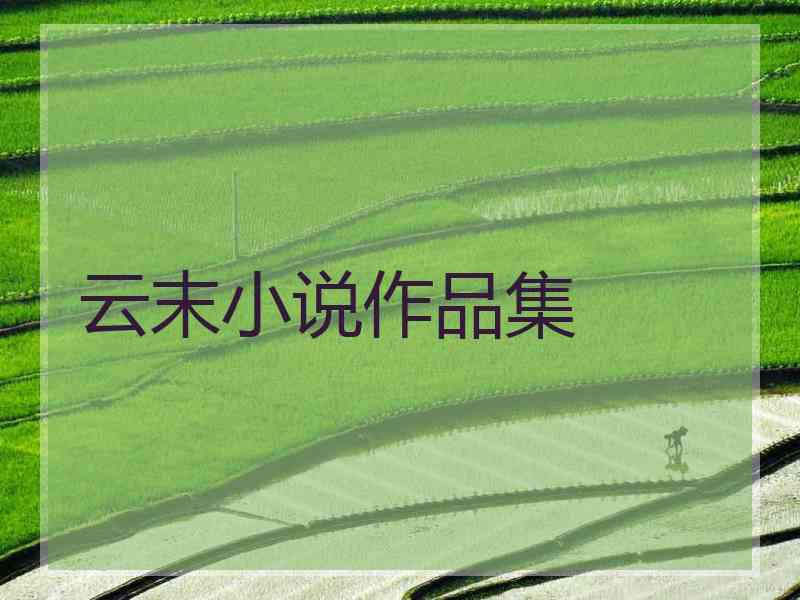 云末小说作品集