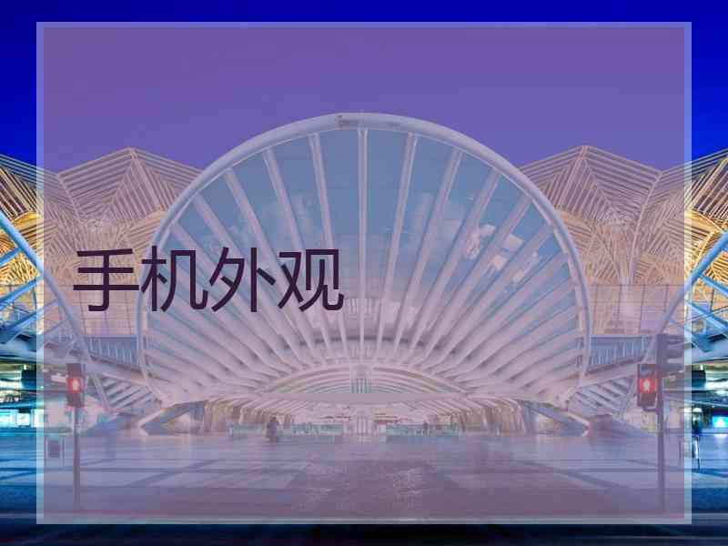 手机外观