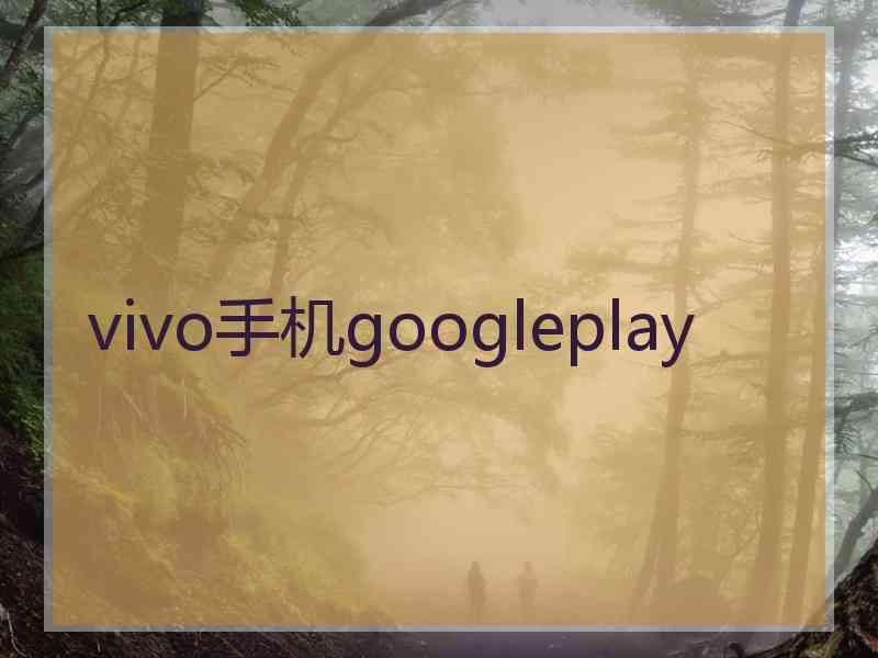 vivo手机googleplay