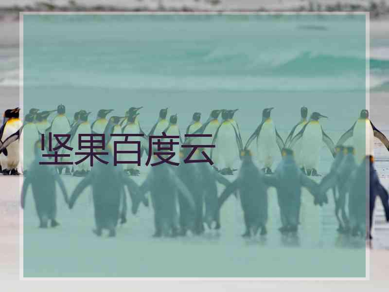 坚果百度云